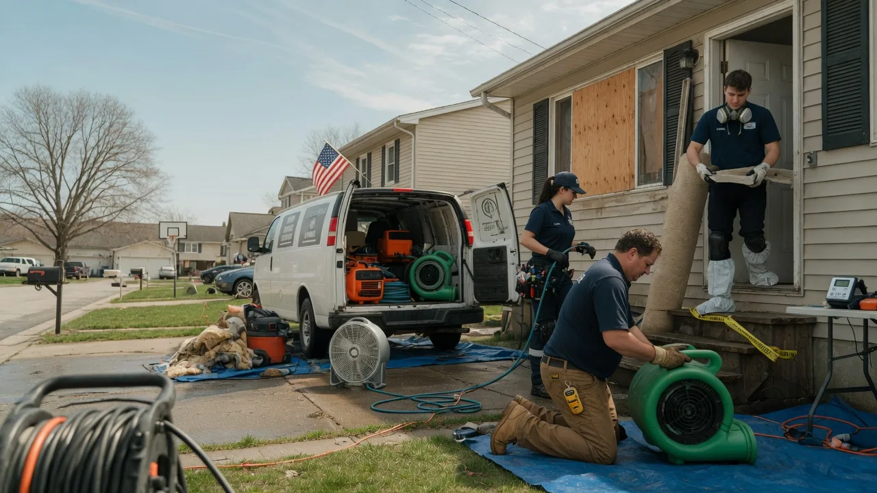 Water Damage Restoration in Spencer, WI near me